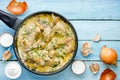 Gedlibzhe Ã¢â¬â kabardian chicken in sour cream sauce